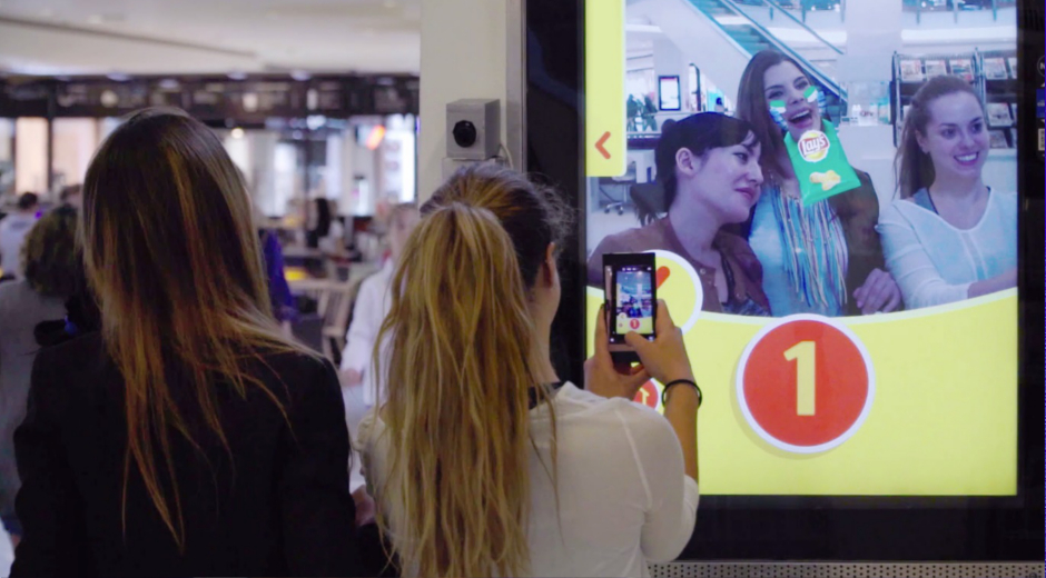 augmented reality brand activation digital ooh lays