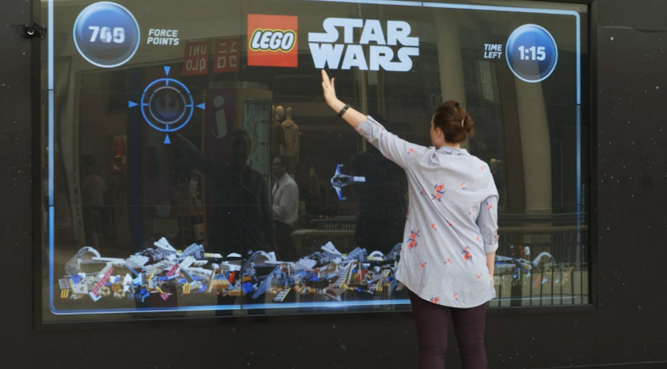 Lego's DOOH billboard utilises the latest 3D technology