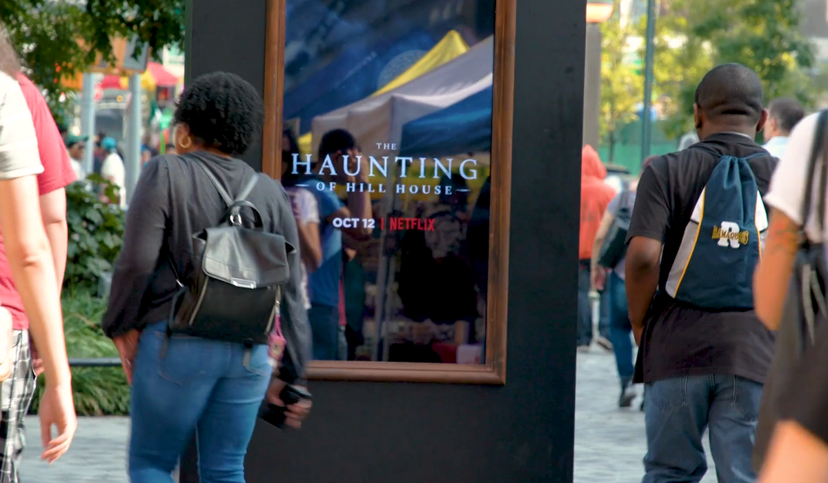 Interactive Augmented Reality Netflix The Haunting of Hill House